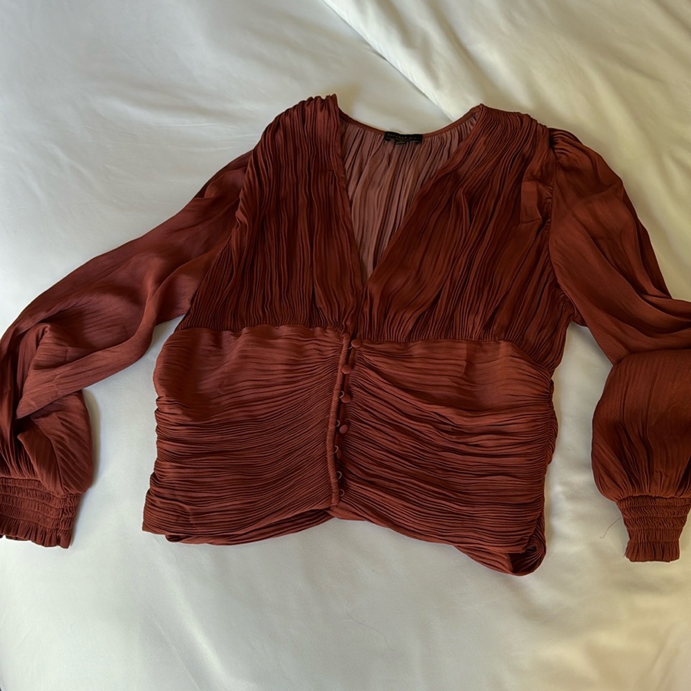 Anthropology Current Air Blouse